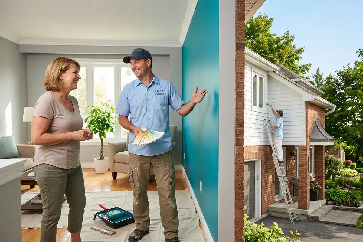 How Is Residential Painting in Ajax Done? A Homeowner’s Guide